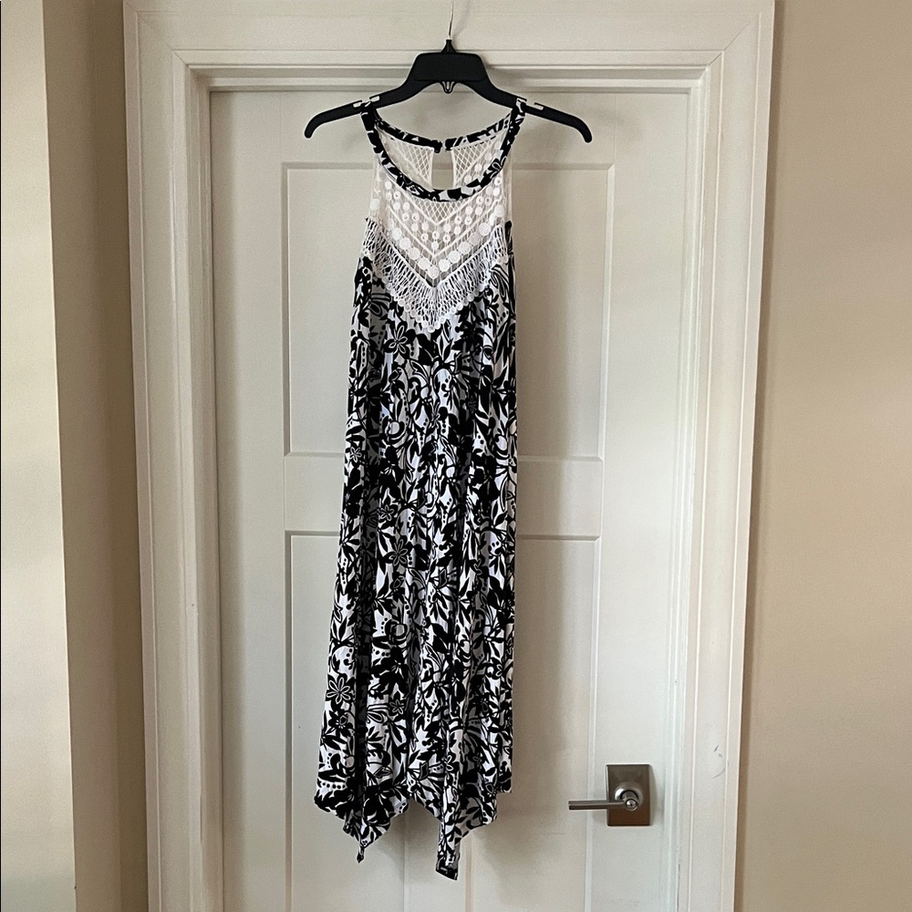 INC International Concepts Monochrome Lace Dress